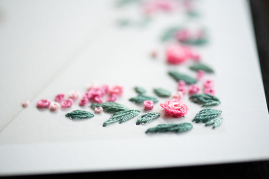 Hand-drawn Garland 8x10