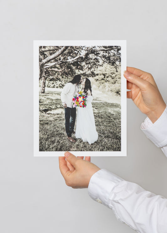 Small Wedding Bouquet 8x10